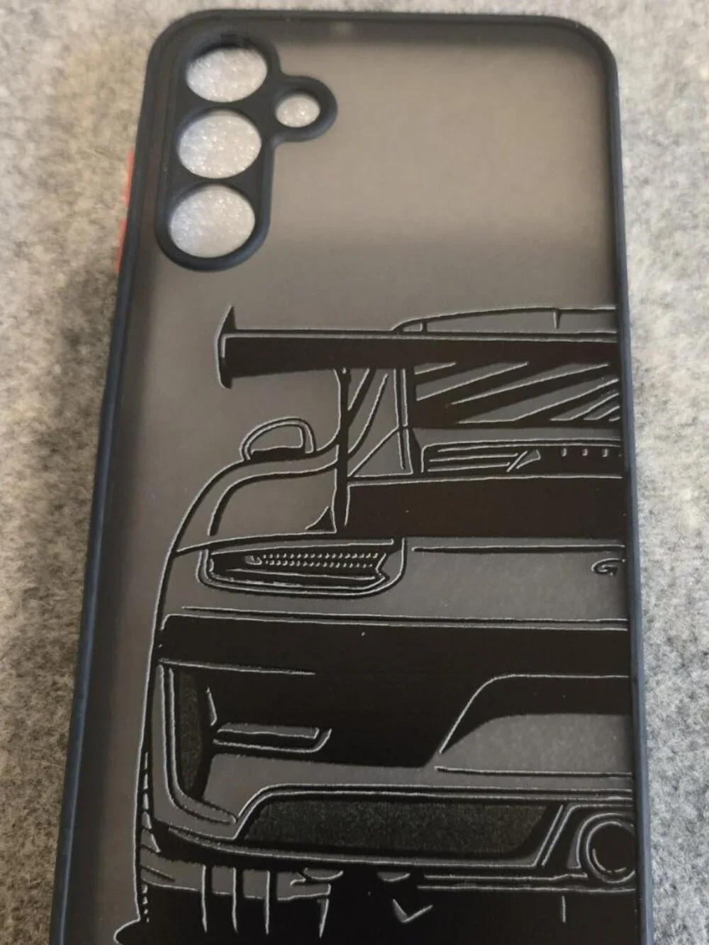 Translucent Frosted Mate Phone Case Semi Truck Design Trucker Gift